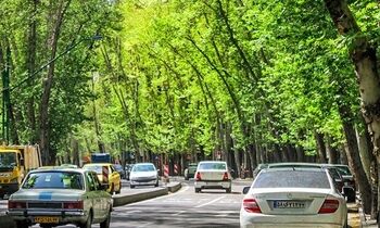  نمایی از خیابان شریعتی فعلی، وقتی خاکی بود/ عکس