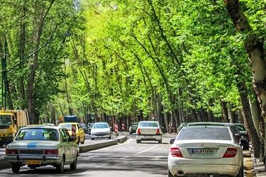  نمایی از خیابان شریعتی فعلی، وقتی خاکی بود/ عکس
