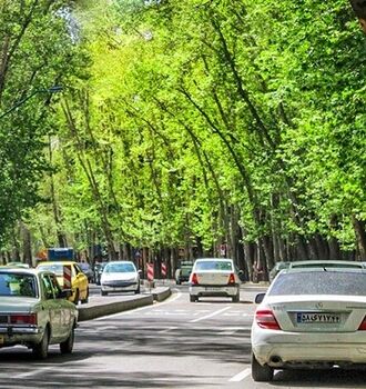  نمایی از خیابان شریعتی فعلی، وقتی خاکی بود/ عکس