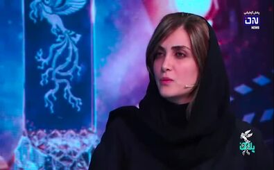 الناز ملک: برای احترام به یکی از جان‌باختگان در جشنواره حاضر شدم!/ ویدئو