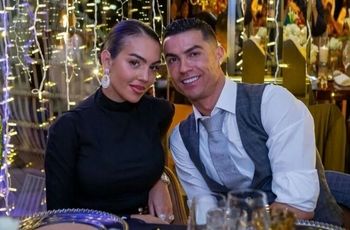 درخشش چند میلیاردی رونالدو و جورجینا روی فرمان بوگاتی/ عکس