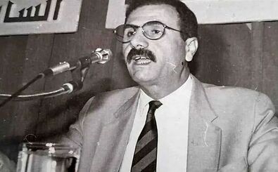 حضور پدر احمد الشرع در مراسم عید فطر
