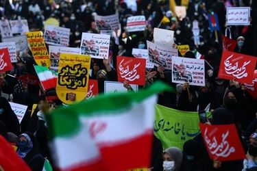 پربازدیدترین عکس از راهپیمایی امروز تهران
