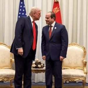 درخواست السیسی از ترامپ برای پایان جنگ