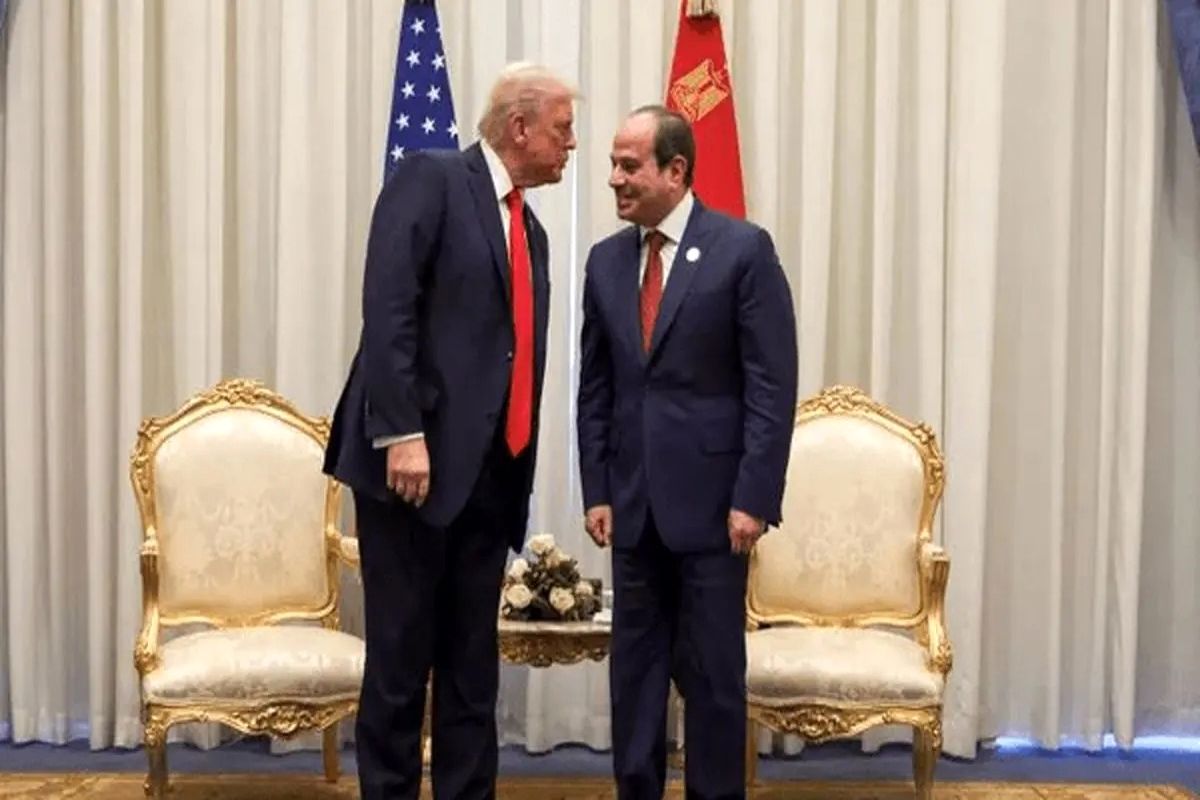 درخواست السیسی از ترامپ برای پایان جنگ