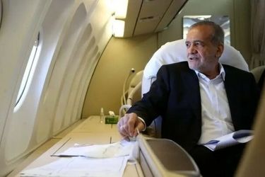 تصاویری از دختر و داماد پزشکیان در یک فروشگاه قزاق