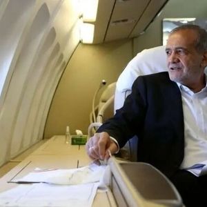 تصاویری از دختر و داماد پزشکیان در یک فروشگاه قزاق