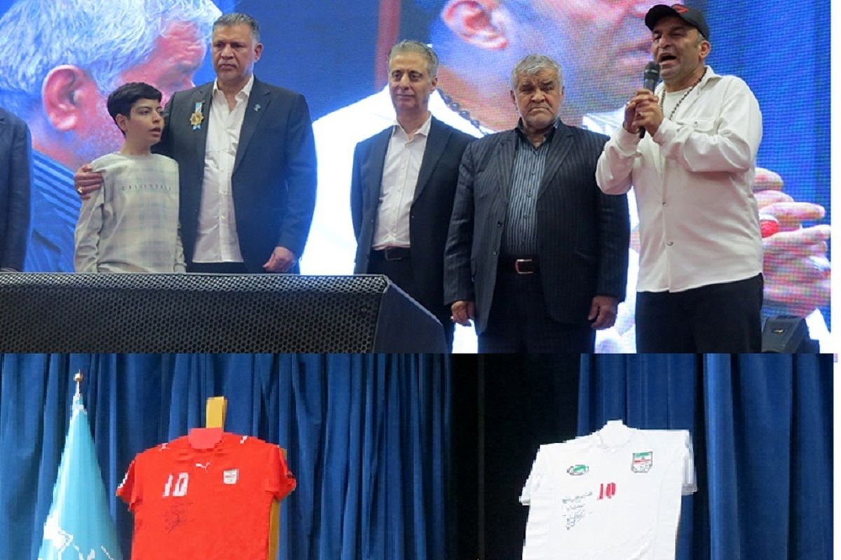 کفش و پیراهن علی دایی، ۸ میلیارد فروش رفت/ ویدئو