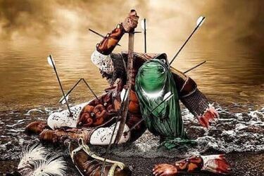 بازسازی لحظه شهادت حضرت عباس(ع)/ ویدئو