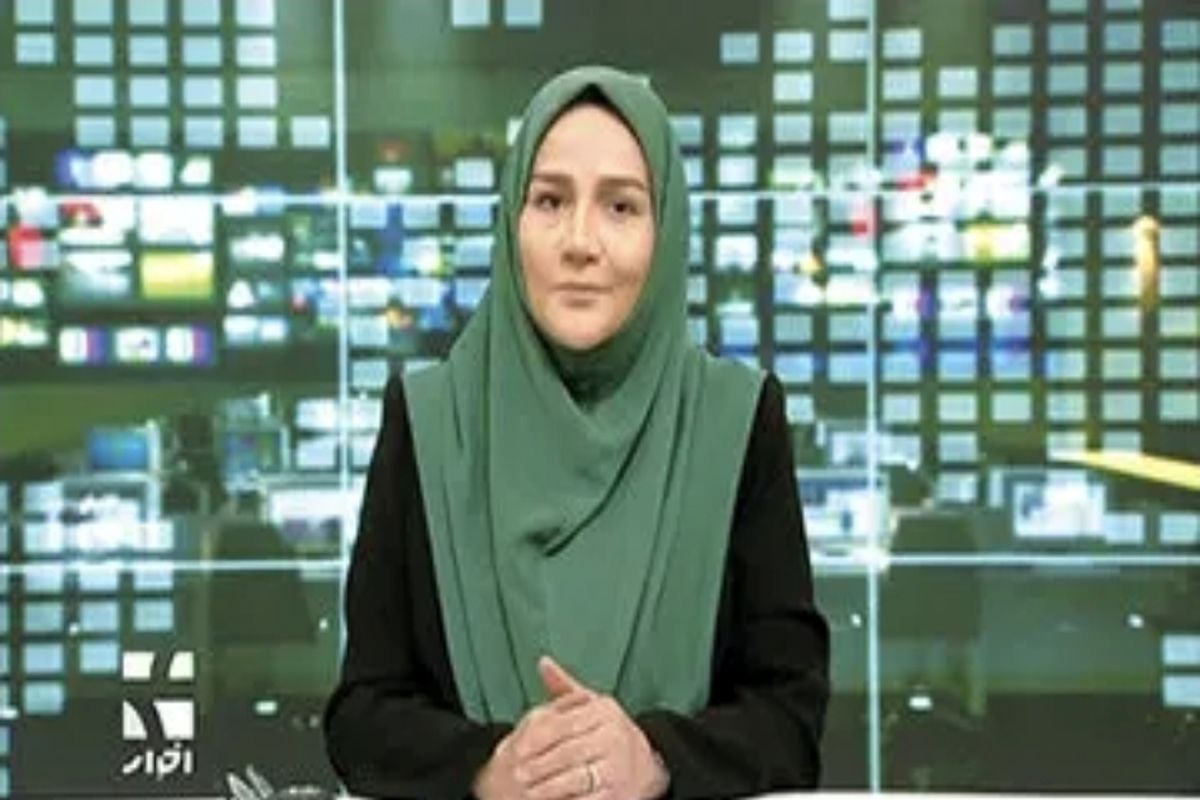 گوینده خانم صداوسیما بعد از این حرکت ناپدید شد!