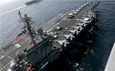اعزام دومین ناو هواپیمابر آمریکا به منطقه/ نمایش قدرت یا نگرانی از افزایش تنش با ایران؟
