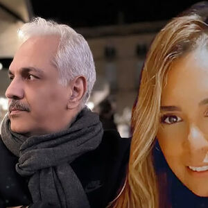قاب عاشقانه مهران مدیری با همسر دوم و جوانش