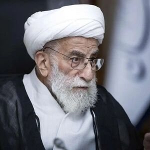آخرین عکسی که از آیت الله جنتی منتشر شده است