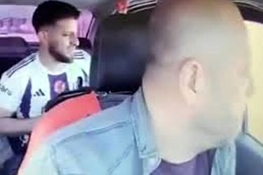 لحظه خلع سلاح خلافکار فراری توسط راننده تاکسی/ ویدئو