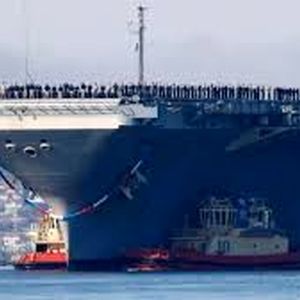 نزدیک ناو آمریکا شدیم و علامت هم زدیم و آنها ندیدند/ ویدئو