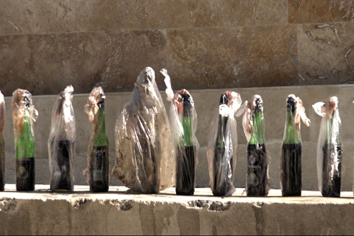 کشف ۳۰ عدد کوکتل مولوتف آماده استفاده