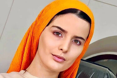 غزاله اکرمی با لباس عروس تست گریم داد/ عکس