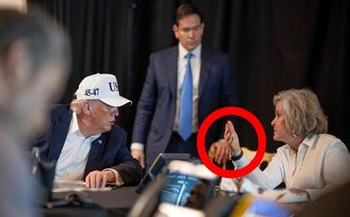 جنجال گاف امنیتی در اتاق وضعیت ترامپ هنگام حمله به ایران