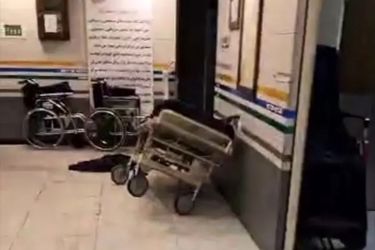 بیمارستان گاندی در تهران هدف حمله قرار گرفت/ ویدئو 