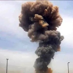 اصابت پرتابه به مخزن سوخت در فرودگاه مشهد