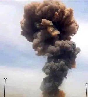 اصابت پرتابه به مخزن سوخت در فرودگاه مشهد