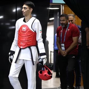 علی مرادیان دومین طلایی تکواندوی ایران در ریاض را کسب کرد