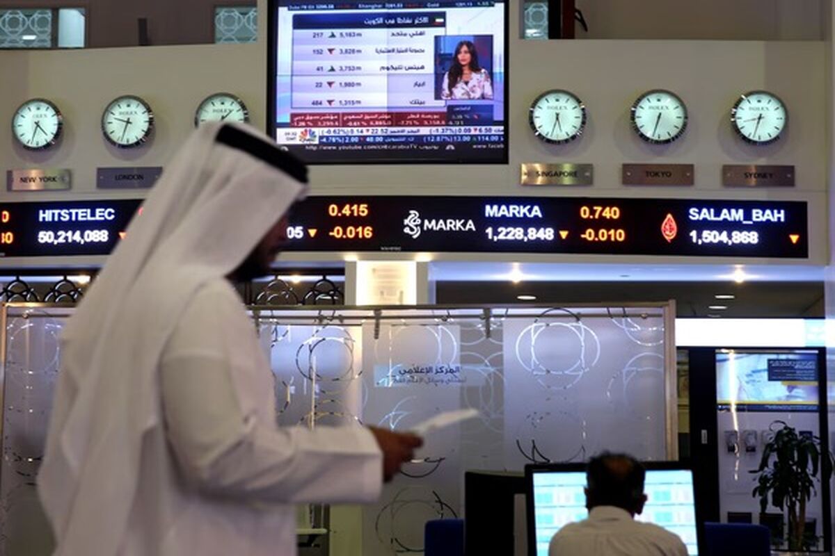 بازار بورس امارات ریخت