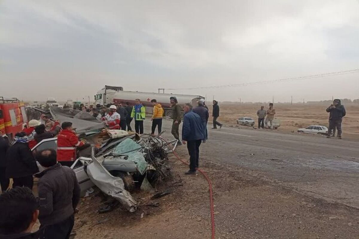مادر و کودک قربانی جاده غیر ایمن
