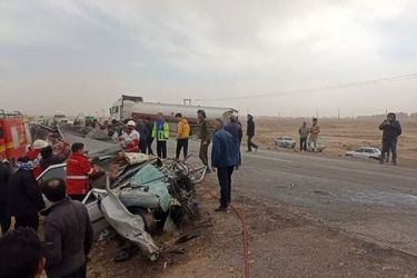 مادر و کودک قربانی جاده غیر ایمن
