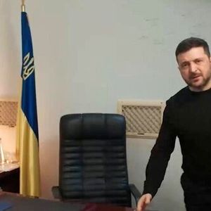 نمایش مخفیگاه محرمانه زلنسکی/ عکس