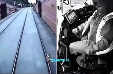 راننده خوابید، قطار از ریل خارج شد!