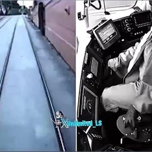 راننده خوابید، قطار از ریل خارج شد!