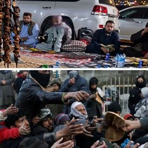 تفریح و کباب خوری مقام ارشد طالبان جنجالی شد/ ویدئو