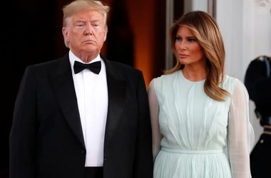 لحظه اطلاع ترامپ و همسرش از واقعه تیراندازی و ترک صحنه/ ویدئو