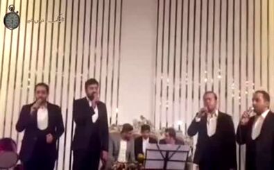 ویدیوی جنجالی مراسم عروسی مهدی ترابی
