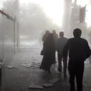 تصاویر جدید از لحظه بمباران صداوسیما/ ویدئو
