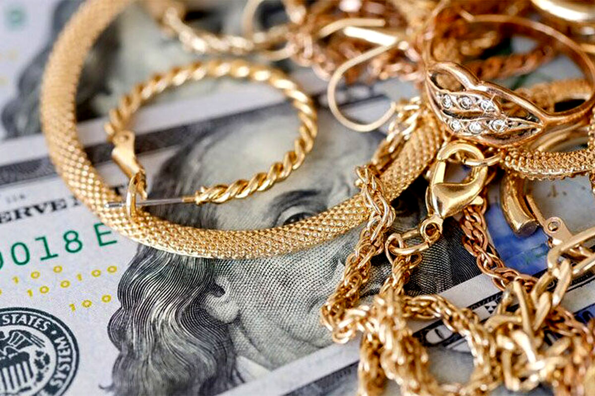 طلا به پایین‌ترین سطح قیمتی رسید