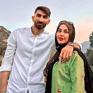 زن علیرضا بیرانوند تغییر چهره داد/ ویدئو