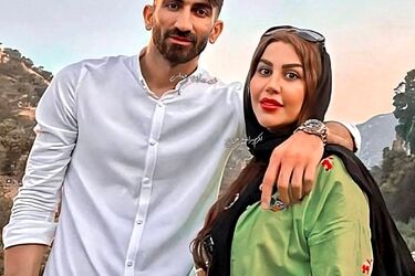 زن علیرضا بیرانوند تغییر چهره داد/ ویدئو