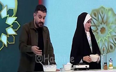 روزه‌خواری مجری مشهور صداوسیما در برنامه زنده!/ ویدئو