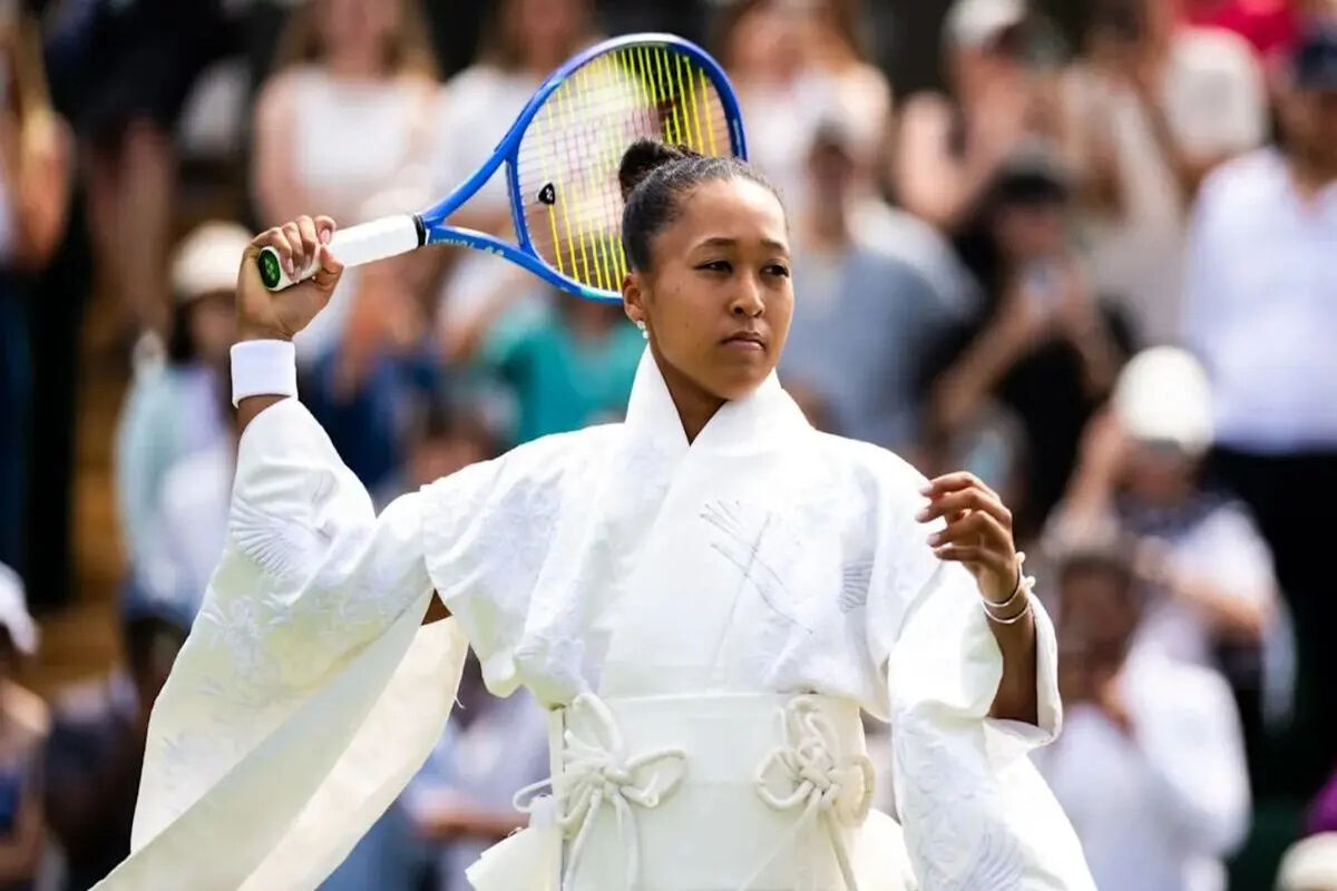 لباس جنجالی تنیسور زن/ عکس