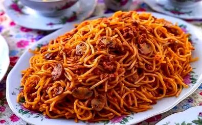 یک فاجعه/ فروش غذا به صورت لقمه‌ای/ عکس